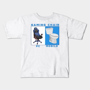 Best Gaming Chair Funny Gamer Kids T-Shirt